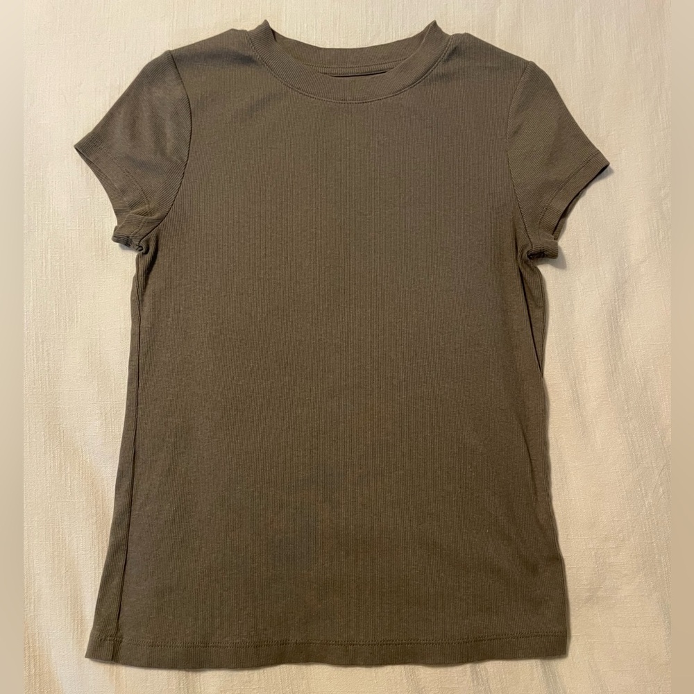 A New Day Olive Short Sleeve Tee